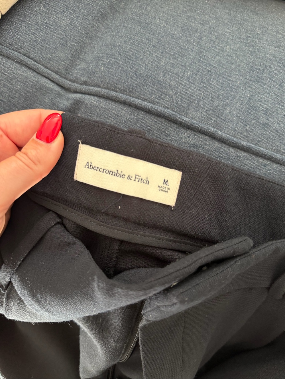 Abercrombie Sloane Tailored Wide Leg Pants - Picture 6 of 6